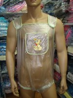 Unisex Adult Baby PVC Onesie #P008-7