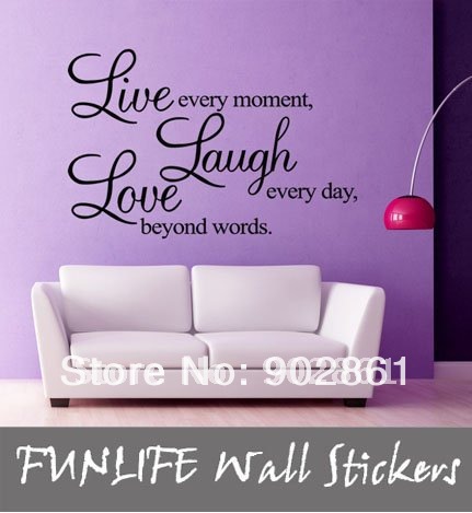 Wall  Decals on Art Vinyl Wall Decals In Wall Stickers From Home   Garden On