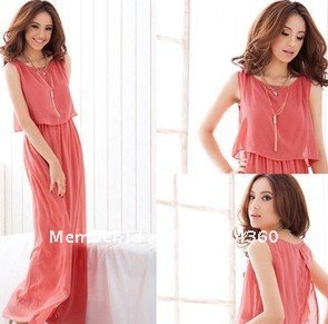 Evening Maxi Dress on Free Shipping Cute And Elegant Chiffon Dress Party Dress Evening Dress