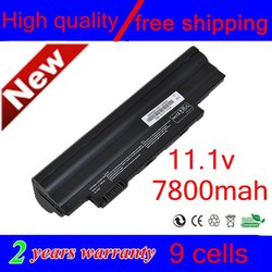 High quality NEW 9 CELL Laptop Battery For Acer Aspire One D255 D260 522 722 AO722 AL10A31 AL10G31 black FREE SHIPPING(China (Mainland))