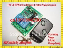 12V 2CH Radio Frequency wireless remote control switch system receiver board transmitter controller 50Unit