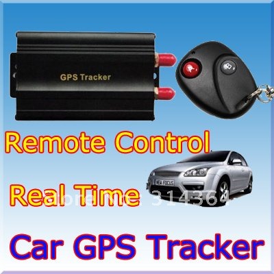 Quad band Car Vehicle GPS Tracker TK106B+Remote Control+Shake Sensor Listen-in