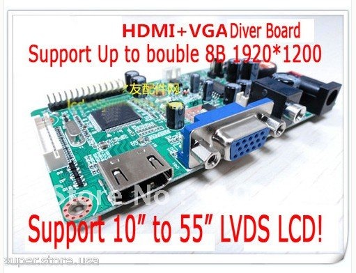 lvds to vga converter