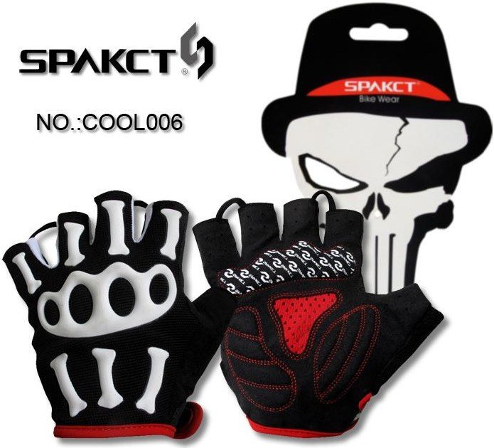 Spakct fashion cartoon style bicycle bike Riding driving cycling sports gloves half finger for child young children