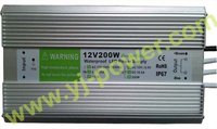 Waterproof power supply 200w for lanterns wash products or led light strip,ROHS,CE,IP67,Fedex free shipping,5pcs