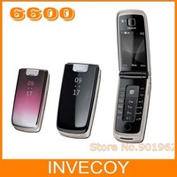 6600 original unlocked Cell Phone flip 6600f Bluetooth FM Radio MP3 player freeshipping