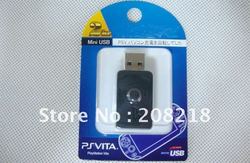 Free shipping charging convertor usb convertor game convertor for psvita game accessories with logo(China (Mainland))