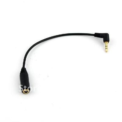 ... free shipping/2.5mm to 3.5mm M/F Audio Headset Converter Cable Cord