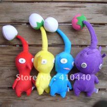 Nintendo Pikmin Bud Yellow Purple Red Blue Plush Toy Lovely Gift For Kids Free shipping