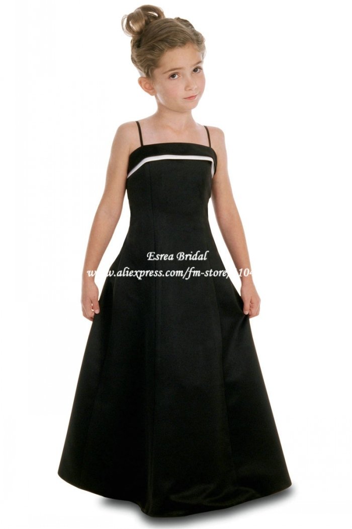 Lovely Cap Sleeve Girls Long Burgundy Red Junior Bridesmaid Dress 2014