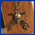 2013 NEW Hot Sales Vintage Skull Guitar Necklace Pendants Fashion Jewelry For Men Great Gift For Friend Free Shipping Wholesale