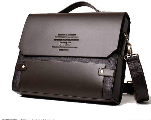 2015 New Style Men's Backpack PU Leather Student Casual School