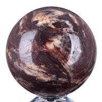 Hot! 50mm Natural water wave stone Healing Sphere Ball Carving 4H42