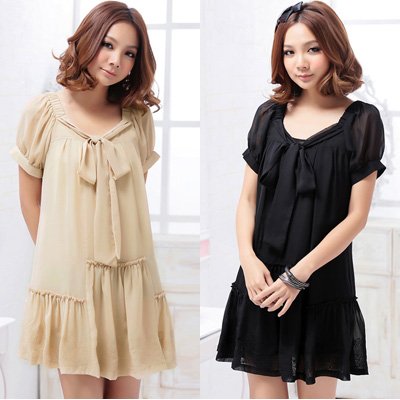 Modern  Size Clothing on Shipping Casual Lace Dress Women Dresses New Fashion 2012 Plus Size