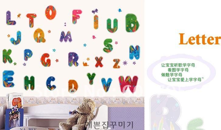 Alphabet Room Decor