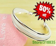 925 Silver Bangle,Free Shipping 925 Sterling Silver Bangle,Fashion Bangle/Cuff,Wholesale Fashion Jewelry(China (Mainland))