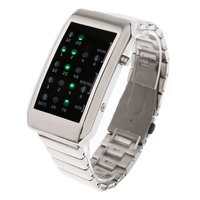 LED Digital Wrist Sport Watch Clock Fashion Alloy Women Man quality watch