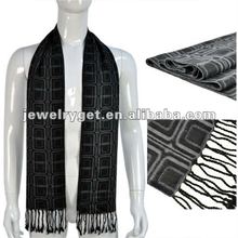 Fashion design western wear scarf 100 viscose men pattern scarf NL 1837