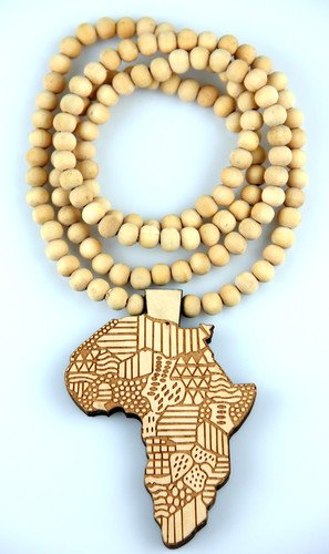 Wooden African Necklace