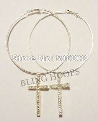 Bling Hoop Earrings