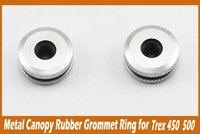 Tarot  Metal Canopy Grommet Nut Nuts Fixed For T-REX trex 450 500 Cabin ~Aluminum~