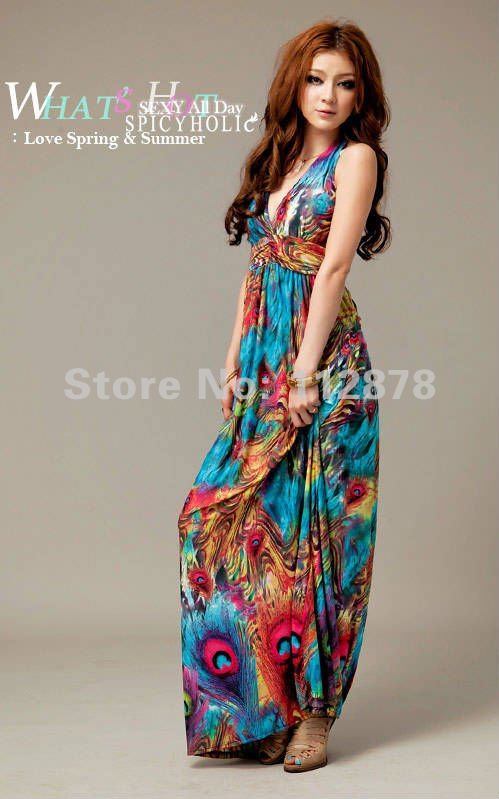 ... -sexy-evening-v-neck-maxi-women-Print-dress-Women-s-Bohemian.jpg