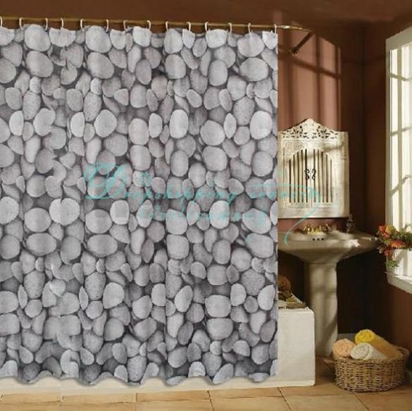 Pebbles Shower Curtain