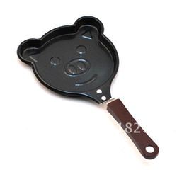 Free shipping by China post-1pc,Mini pig Shaped Egg Fry Frying Pan, Cook pan ,Non-Stick(China (Mainland))