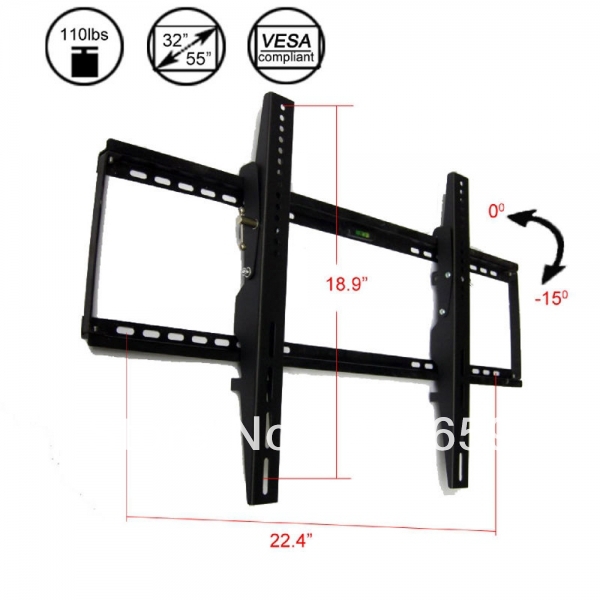 Cantilever 32-55" 110LB Flat Panel LCD LED Plasma TV Stand Wall Mount Bracket Ship from USA Free Shipping(China (Mainland))