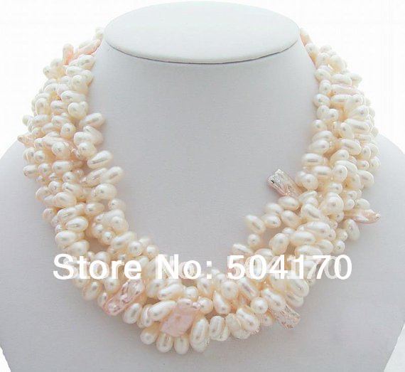 Bridesmaid Pearl Necklace