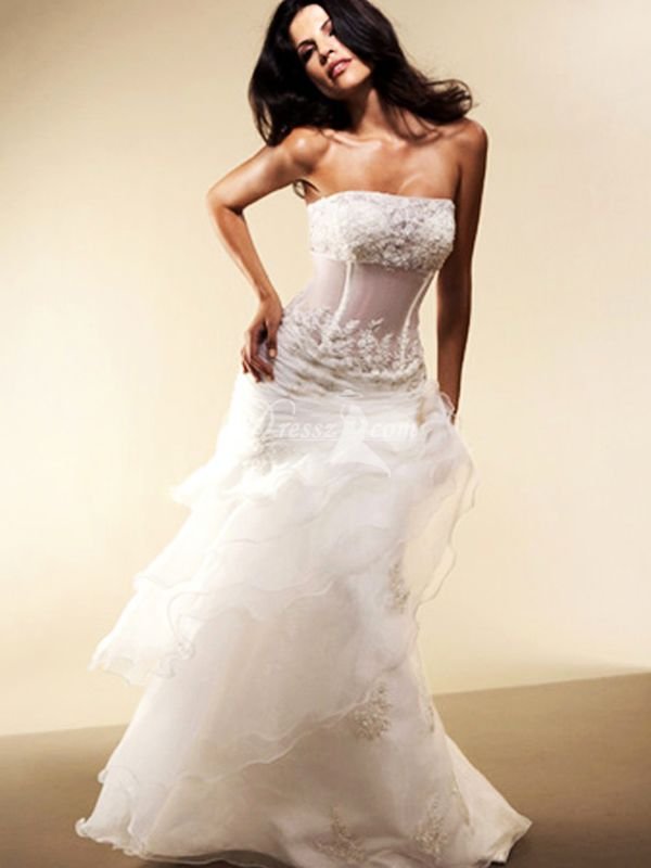 Wedding dress casual modern