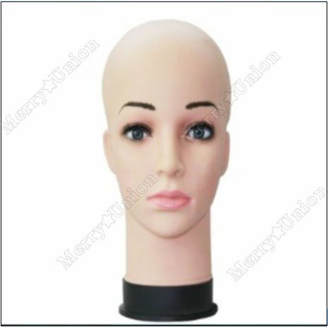 New Arrival Female Mannequin Head Model for Hair Wigs Hat Cap Jewelry Display Holder 12 6