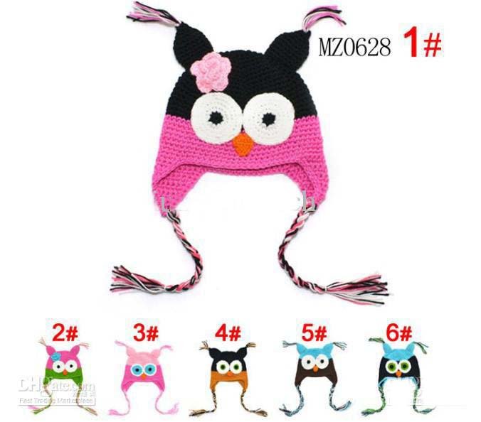 Wholesale Crochet Owl Hats For Babies