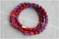 free shipping US= x 30 Baseball Texas Rangers tornado 3ROPE Titanium sport  necklaces Custom Size Mix teams 50pc/lot