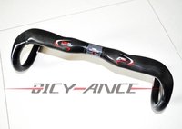 PZ RACING CR7.2H Alloy+Carbon classic bending shape road bicycle handlebar 400/420/440*31.8mm