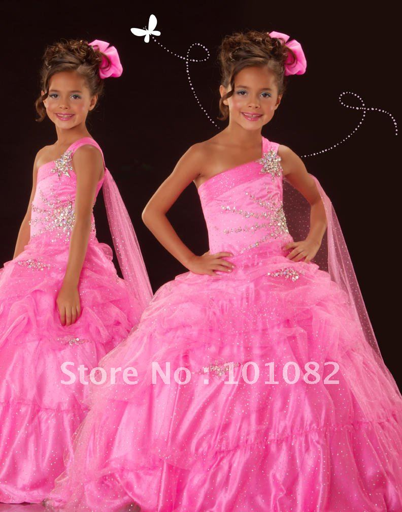 Pink Pageant Dresses for Little Kids Pink Pageant Dresses for Little Kids