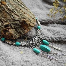 wholesale Turquoise necklaces tibet silver jewelry for women mix pendant