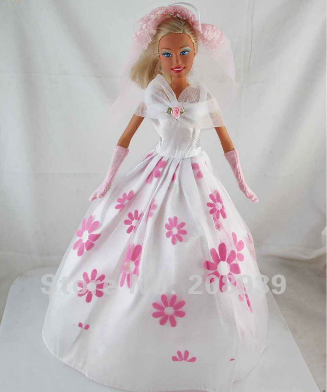 barbie wedding dresses for dolls