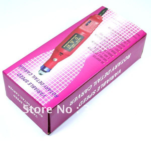 Nail Drill Art Manicure File Tool with 6 BITS Free Shipping salon use or