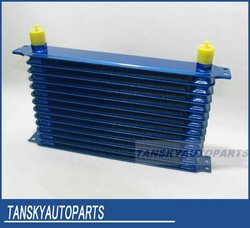 Tansky - 13rows 50mm thick aluminium universal TRUST DESIGN engine or gearbox oil cooler TK-OC5109(China (Mainland))