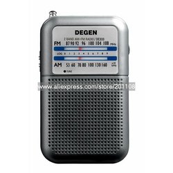 Freeshipping! B261# DEGEN DE333 FM/AM Two Band Portable Mono Radio(China (Mainland))