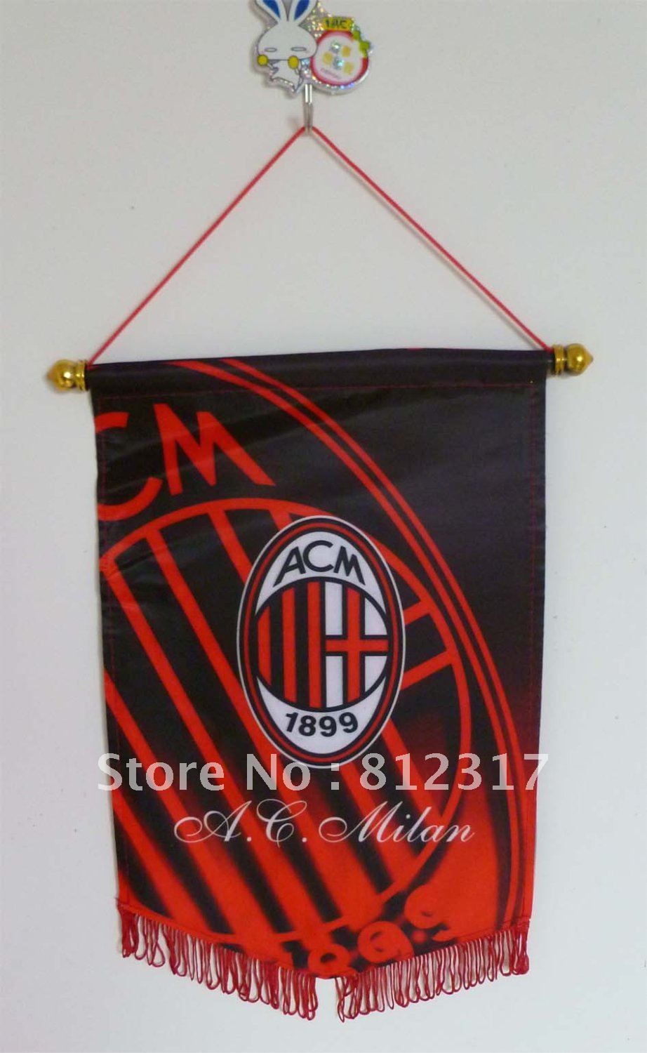 Ac Milan Flag