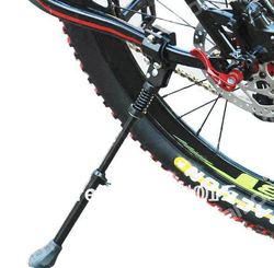 Free Shipping New Replaceable Bicycle Side Kickstand Kick Stand Holder Adjustable Cycling Bike Support(China (Mainland))