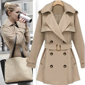 Spring Trench Coats For Women