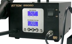 Free Shipping ATTEN AT8502D Lead Free Soldering Station SMD Rework Station ATTEN 8502D Advanced Hot Air Soldering Station(China (Mainland))