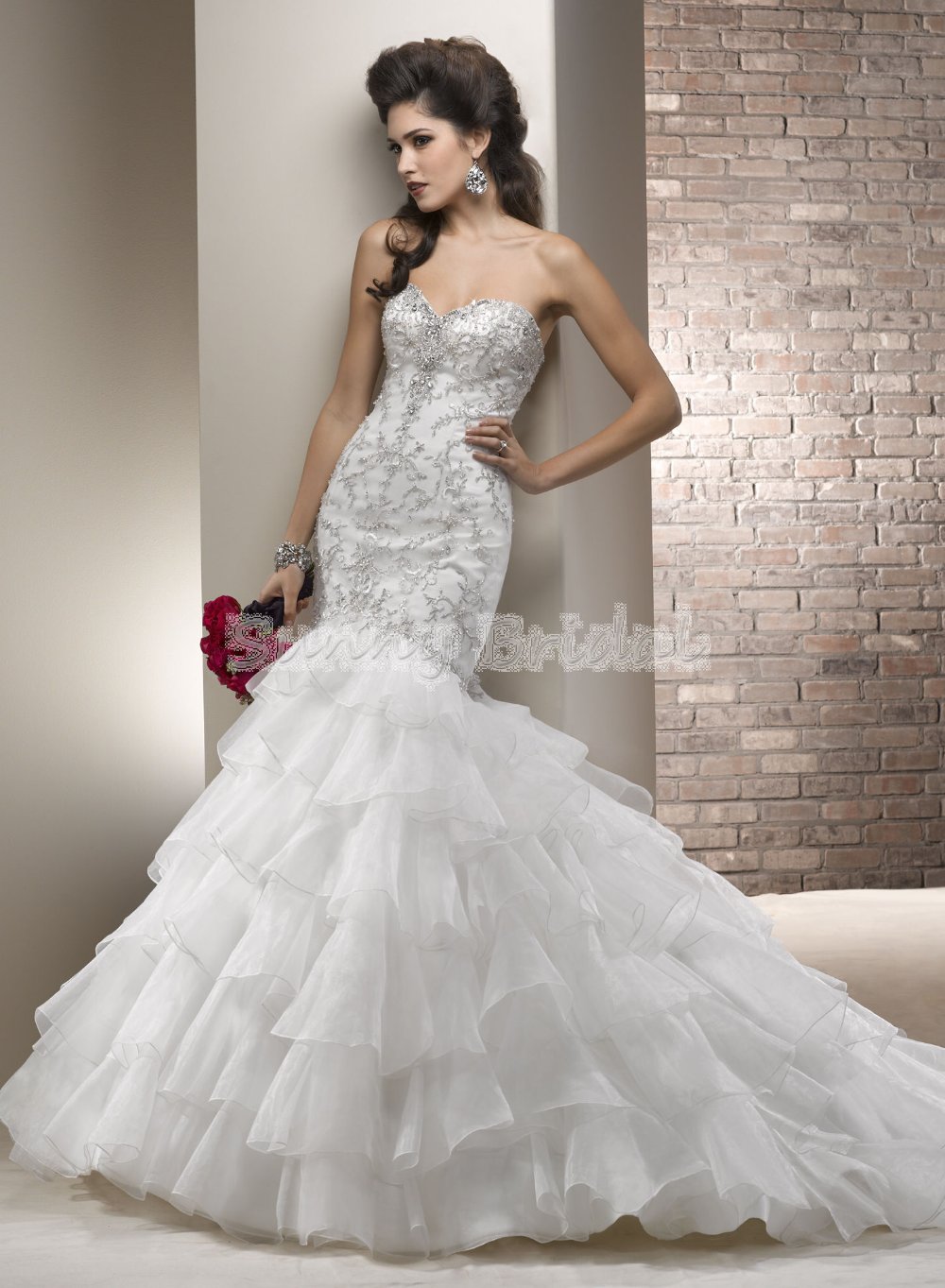 wedding dresses mermade style