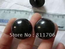 free shipping wholesale 18 100pcs lot safety 28mm full Black toy bear eyes with washer toy