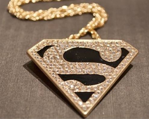 Gold Superman Symbol