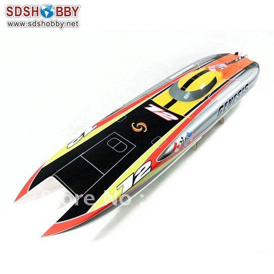 Genesis-1122-Catamaran-Racing-Boat-Electric-Brushless-Boat-Fiberglass 