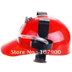 Beer Can Holder Helmet Drinking Hat Game Drink Fun Party free shipping(China (Mainland))